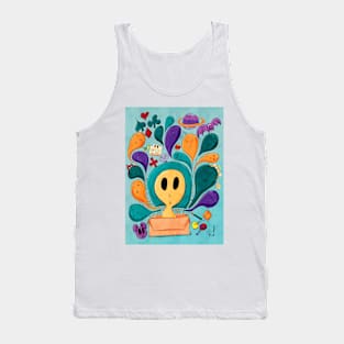 Doodle box color Tank Top